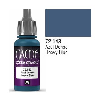 Vallejo Game Color 143: Heavy Blue (Extra Opaque) 17 ml.
