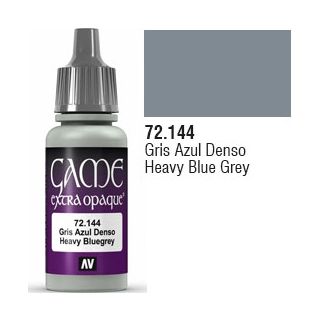 Vallejo Game Color 144: Heavy Blue Grey (Extra Opaque) 17 ml.