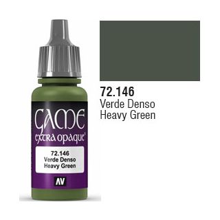 Vallejo Game Color 146: Heavy Green (Extra Opaque) 17 ml.