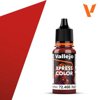 Vallejo Xpress Color 406: Plasma Red 18 ml.