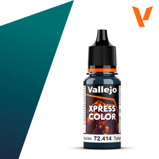 Vallejo Xpress Color 414: Caribbean Turquoise 18 ml.