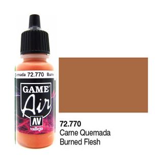 Vallejo Game Air 770: 17 ml. Burned Flesh