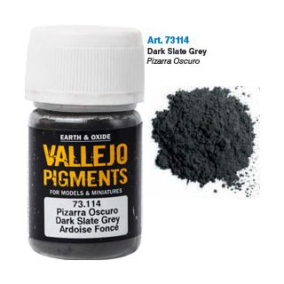 Vallejo Pigments 14: Dark Slate Grey 30 ml.