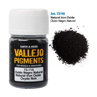 Vallejo Pigments 15: Natural Iron Oxide 30 ml.