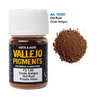 Vallejo Pigments 20: Old Rust 30 ml.