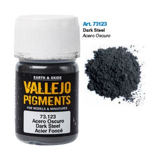 Vallejo Pigments 23: Dark Steel 30 ml.