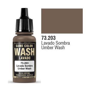 Vallejo Wash 03: 17 Ml. Umber Shade