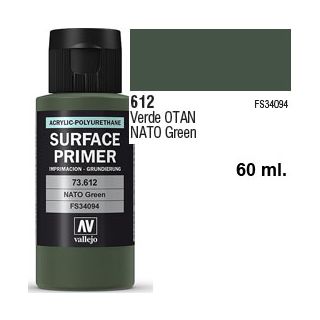 Vallejo Acrylic Polyurethane Primer - Nato Green 60 ml.