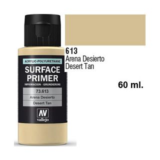 Vallejo Acrylic Polyurethane Primer - Desert Tan 60 ml.