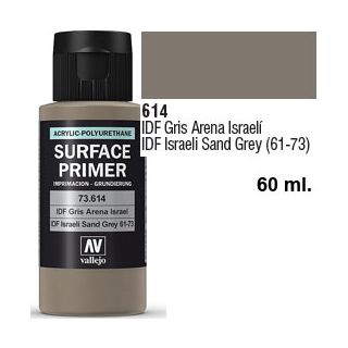 Vallejo Acrylic Polyurethane Primer - IDF Israelí Sand Grey 61-73 60 ml.