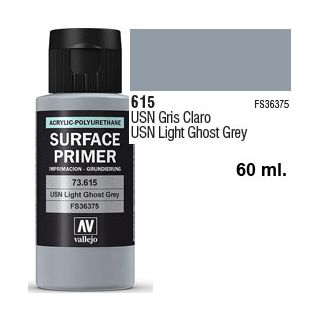 Vallejo Acrylic Polyurethane Primer - USN Light Ghost Grey 60 ml.
