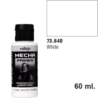 Vallejo Mecha Primer 640: White 60 ml.