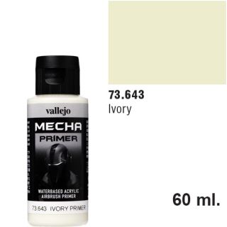 Vallejo Mecha Primer 643: Ivory 60 ml.