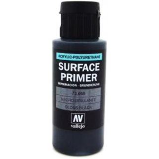 Vallejo Metal Color 60: Gloss Black Primer 60 ml.