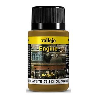 Vallejo Weathering Effects 813: Oil Stains 40 ml.
