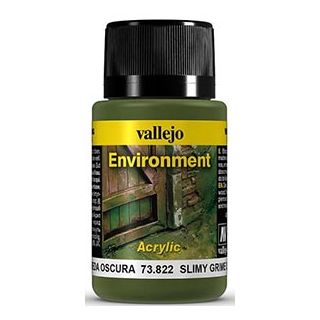 Vallejo Weathering Effects 822: Slimy Grime Dark 40 ml.