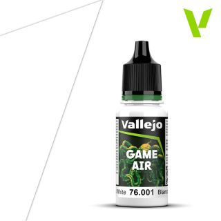 Vallejo Game Air 001: Dead White 18 ml.