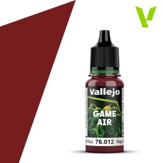 Vallejo Game Air 012: Scarlet Red 18 ml.