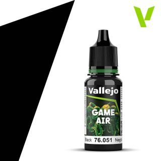 Vallejo Game Air 051: Black 18 ml.