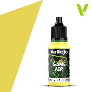Vallejo Game Air 109: Toxic Yellow 18 ml.