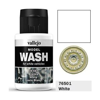 Vallejo Model Wash 01: White 35 ml.