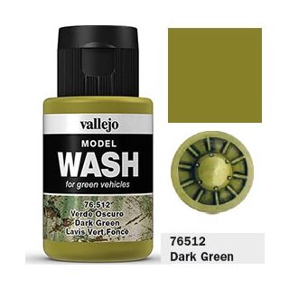 Vallejo Model Wash 12: Dark Green 35 ml.