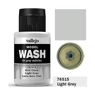 Vallejo Model Wash 15: Light Grey 35 ml.