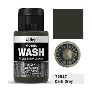 Vallejo Model Wash 17: Dark Grey 35 ml.