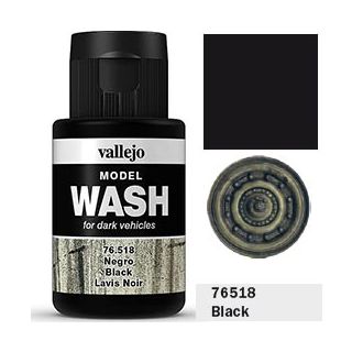 Vallejo Model Wash 18: Black 35 ml.
