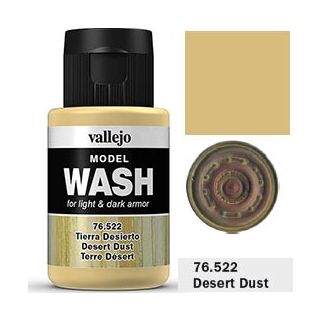 Vallejo Model Wash 22: Desert Dust 35 ml.
