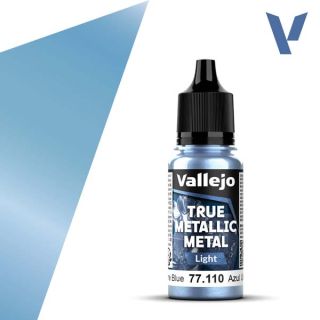 Vallejo True Metalic Metal 10: Ultramarine Blue (Light) 18 ml.