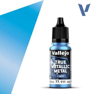 Vallejo True Metalic Metal 11: Sapphire Blue (Light) 18 ml.