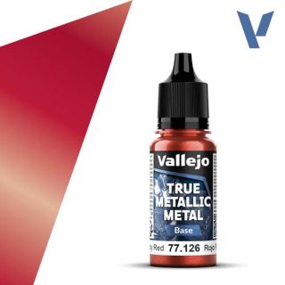 Vallejo True Metalic Metal 26: Ruby Red (Basic) 18 ml.