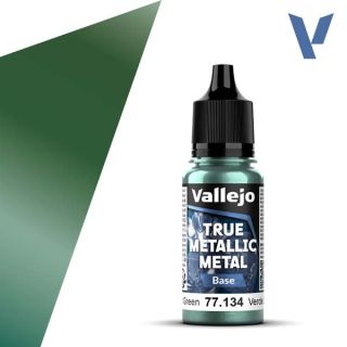 Vallejo True Metalic Metal 34: Dusken Green (Basic) 18 ml.