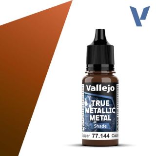 Vallejo True Metalic Metal 44: Ancient Copper (Shade) 18 ml.