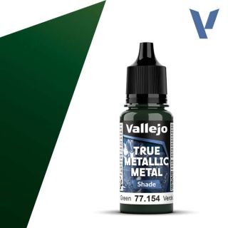 Vallejo True Metalic Metal 54: Dusken Green (Shade) 18 ml.