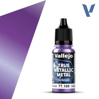 Vallejo True Metalic Metal 69: Celestial Violet (Airbrush) 18 ml.