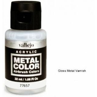 Vallejo Metal Color 57: Gloss Metal Varnish 32 ml.