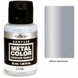 Vallejo Metal Color 06: White Aluminium 32 ml.