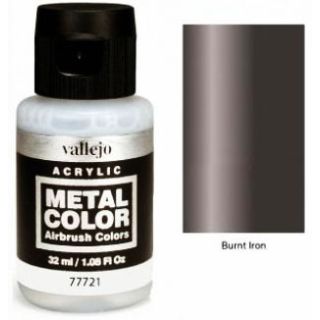 Vallejo Metal Color 21: Burnt Iron 32 ml.
