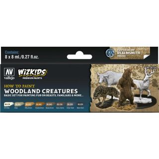 Wizkids Premium Paints by Vallejo set 254: Woodland creatures