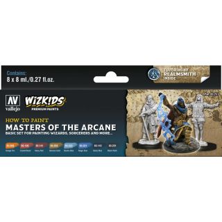 Wizkids Premium Paints by Vallejo set 257: Masters of the Arcane