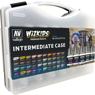 Wizkids Premium Paints by Vallejo Intermediate Case
