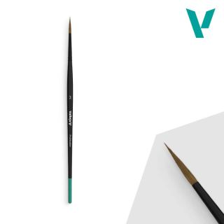 Vallejo Pro Modeler Brush: Natural Hair Round Brush No. 3 