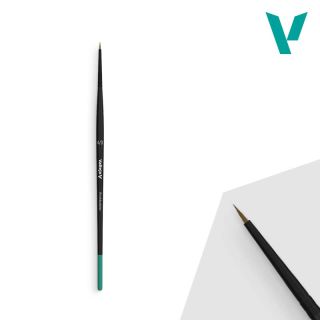 Vallejo Pro Modeler Brush: Natural Hair Round Brush No. 4/0 
