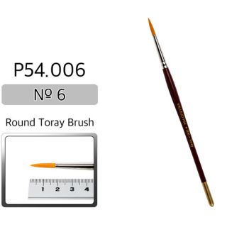 Vallejo Brush Series P510 / P54 - Round Toray No 6