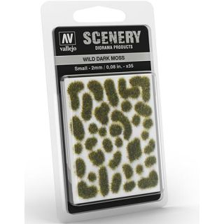 Vallejo Scenery 402: Wild Dark Moss (Small)