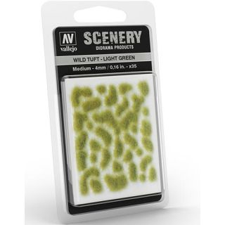 Vallejo Scenery 407: Wild Tuft - Light Green (Medium)