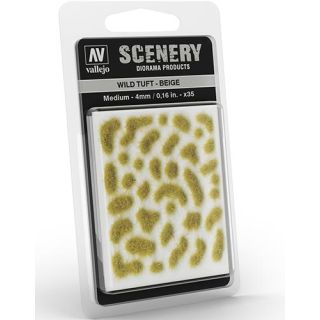 Vallejo Scenery 408: Wild Tuft - Beige (Medium)