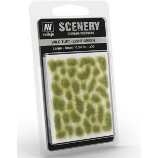 Vallejo Scenery 417: Wild Tuft - Light Green (Large)
